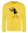 Sweatshirt Daffy Duck V.1 yellow фото