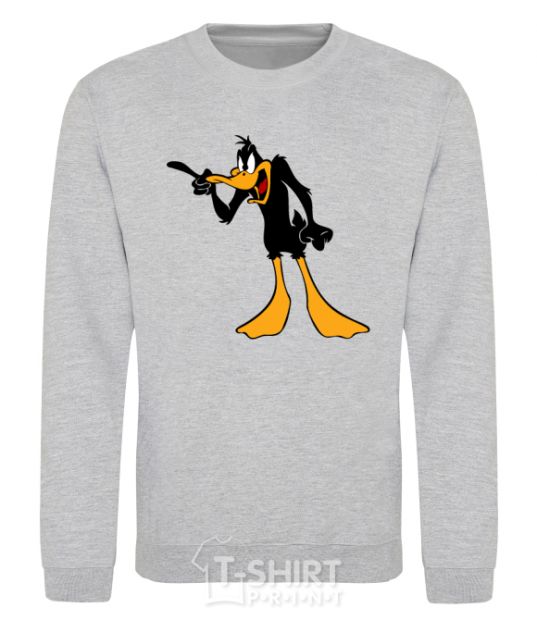 Sweatshirt Daffy Duck V.1 sport-grey фото