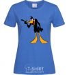 Women's T-shirt Daffy Duck V.1 royal-blue фото