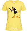 Women's T-shirt Daffy Duck V.1 cornsilk фото