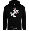 Men`s hoodie Bugs Bunny black фото