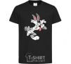 Kids T-shirt Bugs Bunny black фото