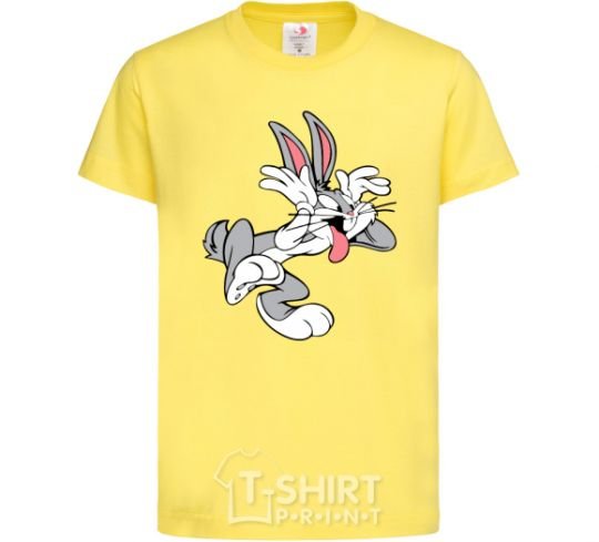 Kids T-shirt Bugs Bunny cornsilk фото