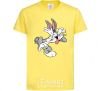 Kids T-shirt Bugs Bunny cornsilk фото