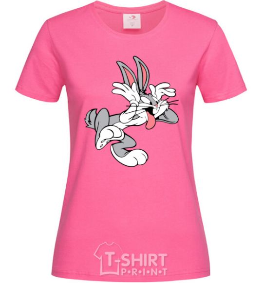 Women's T-shirt Bugs Bunny heliconia фото