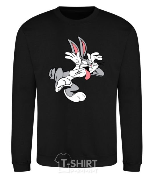 Sweatshirt Bugs Bunny black фото