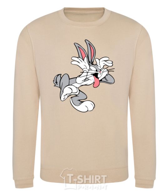 Sweatshirt Bugs Bunny sand фото