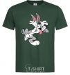 Men's T-Shirt Bugs Bunny bottle-green фото