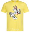 Men's T-Shirt Bugs Bunny cornsilk фото