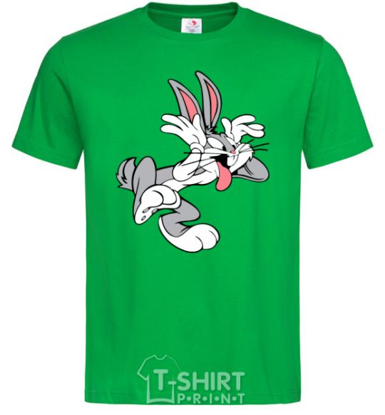 Мужская футболка Bugs Bunny Зеленый фото