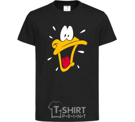 Kids T-shirt Daffy Duck black фото