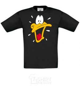 Kids T-shirt Daffy Duck black фото