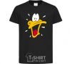Kids T-shirt Daffy Duck black фото