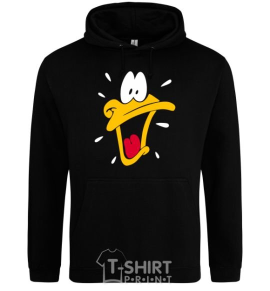 Men`s hoodie Daffy Duck black фото