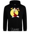 Мужская толстовка (худи) Roger Rabbit (Кролик Роджер) Черный фото