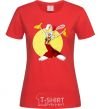 Женская футболка Roger Rabbit (Кролик Роджер) Красный фото