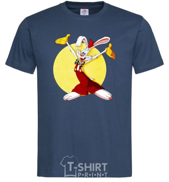 Men's T-Shirt Roger Rabbit navy-blue фото