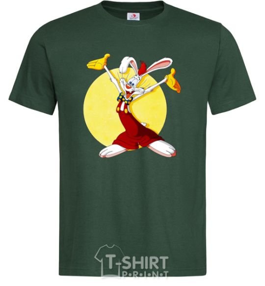 Men's T-Shirt Roger Rabbit bottle-green фото