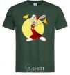 Мужская футболка Roger Rabbit (Кролик Роджер) Темно-зеленый фото