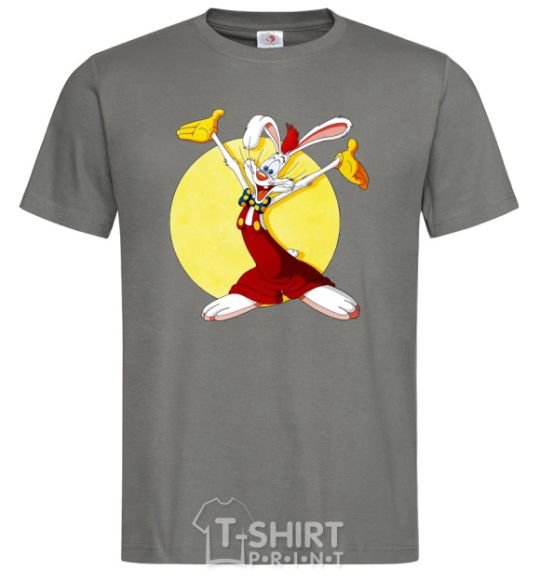 Men's T-Shirt Roger Rabbit dark-grey фото