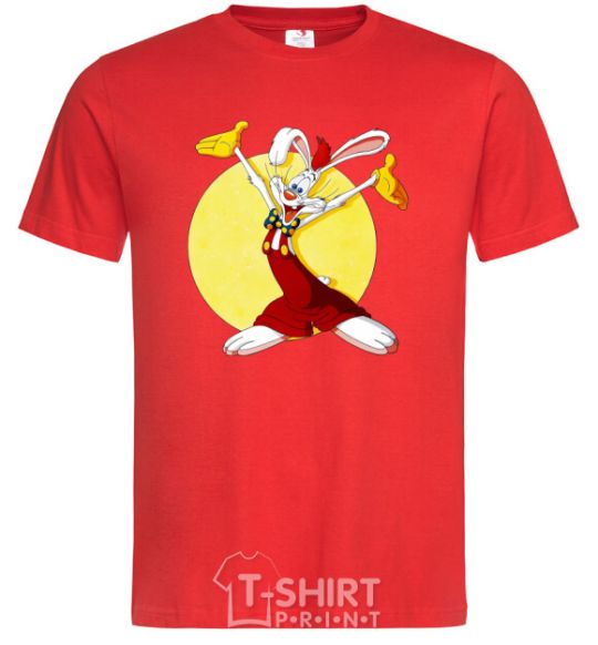 Мужская футболка Roger Rabbit (Кролик Роджер) Красный фото