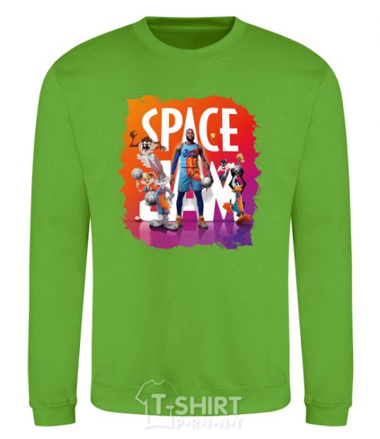 Sweatshirt LeBron James (Space Jam) orchid-green фото