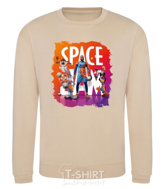 Sweatshirt LeBron James (Space Jam) sand фото