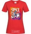 Женская футболка LeBron James (Space Jam) Красный фото