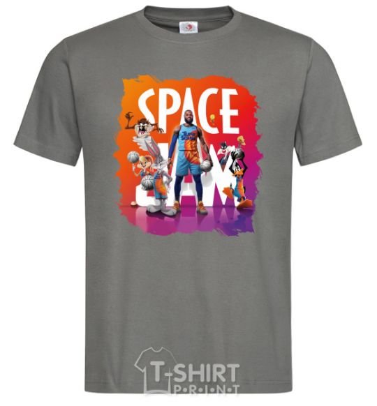 Мужская футболка LeBron James (Space Jam) Графит фото
