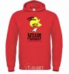 Men`s hoodie Speedy Gonzales bright-red фото