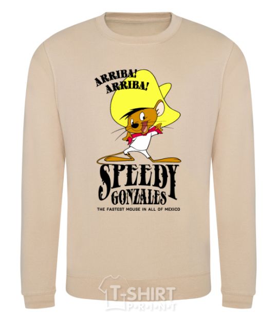 Sweatshirt Speedy Gonzales sand фото