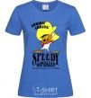 Women's T-shirt Speedy Gonzales royal-blue фото