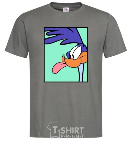 Men's T-Shirt Road Runner dark-grey фото