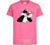 Детская футболка Sylvester Cat Ярко-розовый фото