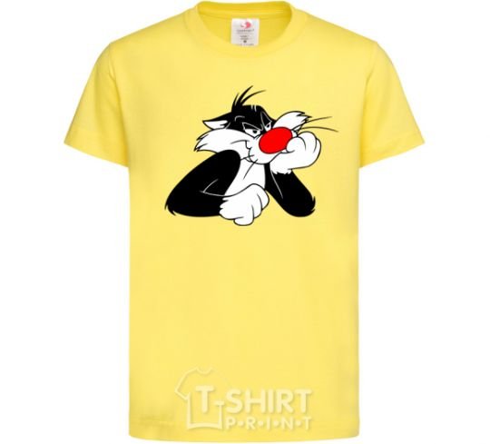 Kids T-shirt Sylvester Cat cornsilk фото