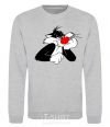 Sweatshirt Sylvester Cat sport-grey фото