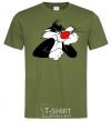 Men's T-Shirt Sylvester Cat millennial-khaki фото
