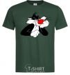 Men's T-Shirt Sylvester Cat bottle-green фото