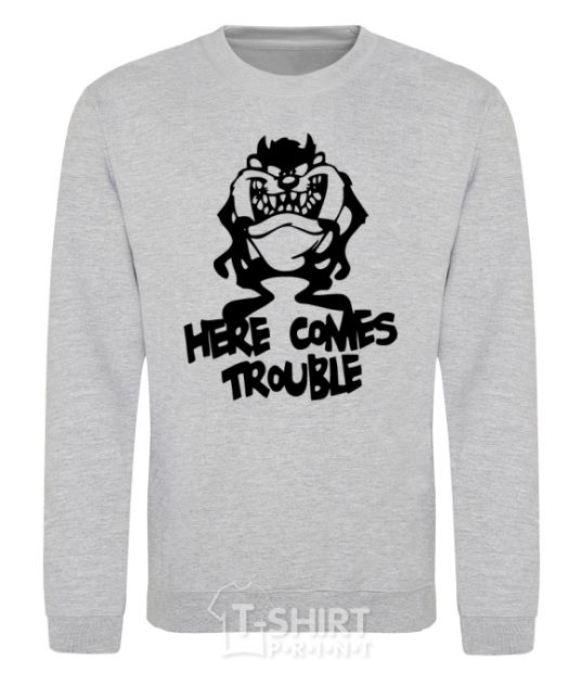 Sweatshirt Tasmanian Devil sport-grey фото