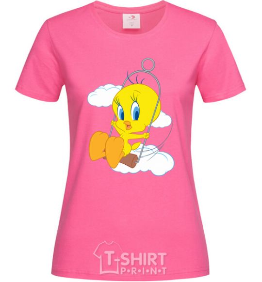 Women's T-shirt Tweety Bird heliconia фото