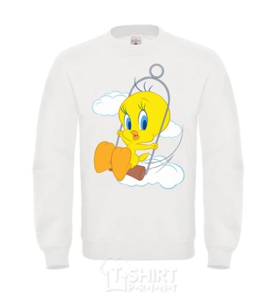 Sweatshirt Tweety Bird White фото