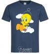 Men's T-Shirt Tweety Bird navy-blue фото