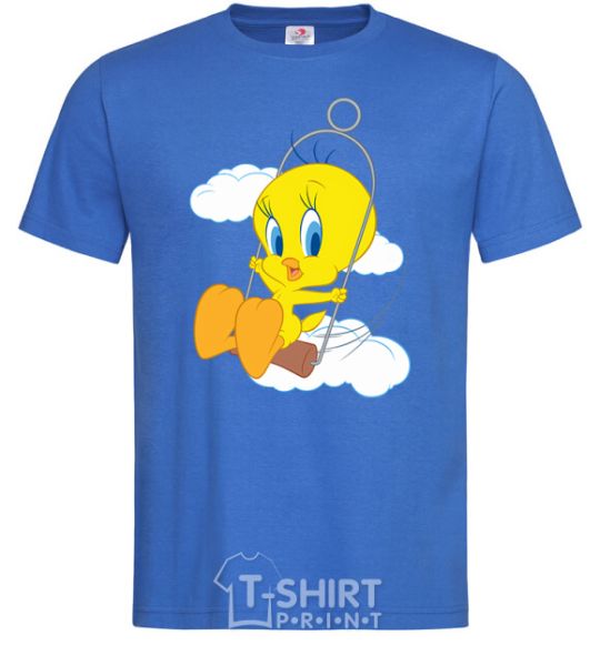 Мужская футболка Твити (Tweety Bird) Ярко-синий фото