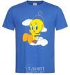 Мужская футболка Твити (Tweety Bird) Ярко-синий фото