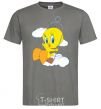 Men's T-Shirt Tweety Bird dark-grey фото