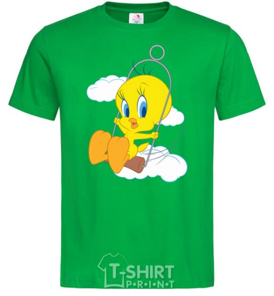 Men's T-Shirt Tweety Bird kelly-green фото