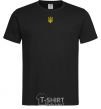 Men's T-Shirt Coat of arms small print black фото