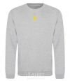 Sweatshirt Coat of arms small print sport-grey фото