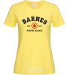 Women's T-shirt Barnes The Winter Soldier cornsilk фото