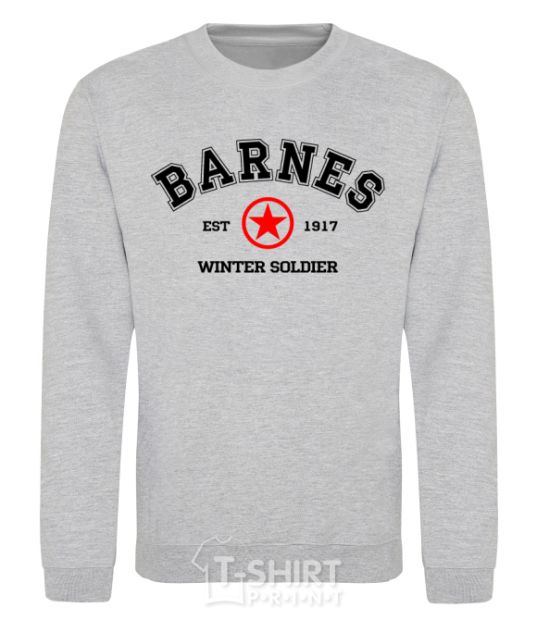Sweatshirt Barnes The Winter Soldier sport-grey фото